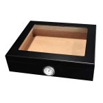 Humidor Vitrina Black: rasfat pentru aficionados, fiind un produs excelent pentru pasionatii de trabucuri.