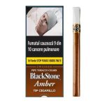 Tigari-de-foi-Black-Stone-Amber-Tip-Vanilie