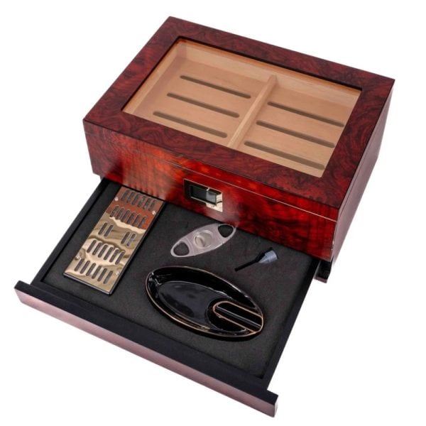 Set trabucuri humidor și accesorii premium - Trabucuri Online