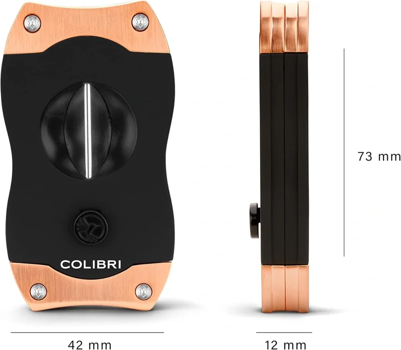 Cutter Trabucuri Colibri V-Cut BlackRose Gold
