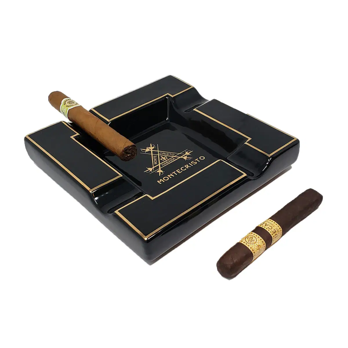 Ceramică fină și design rafinat – scrumieră pentru trabucuri Montecristo