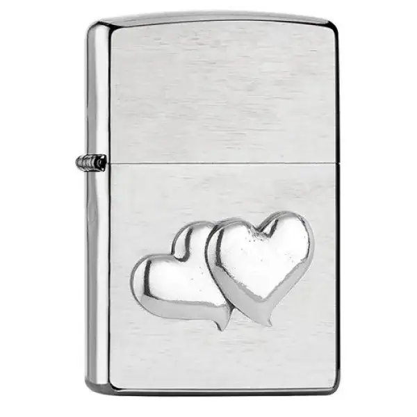Bricheta Zippo PL200 Double Heart Mini 151750 - fotografie produs