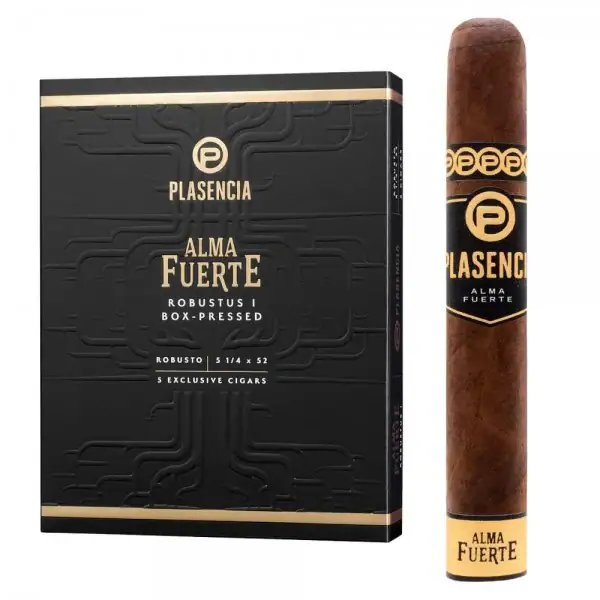 Plasencia Alma Fuerte Robustus l (5) - trabuc premium Alma Fuerte