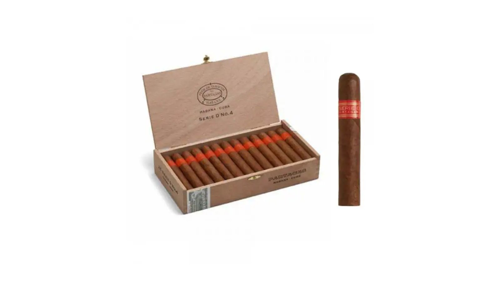 Partagas Serie D No. 4 (25) - trabuc premium Partagas