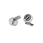 Butoni S.T. Dupont Round Black&Palladium D 005585