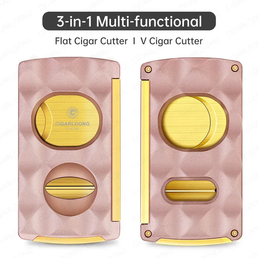 Cutter trabucuri CIGARLOONG dublu tais vedere frontala