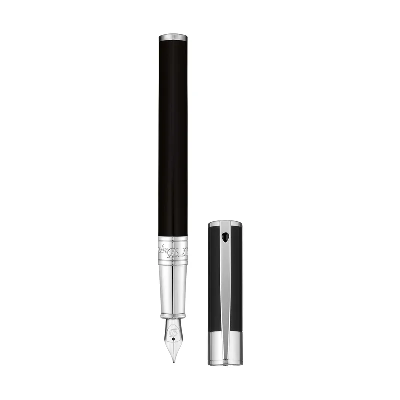 Stilouri S.T. Dupont D-Initial Black&Chrome 260203