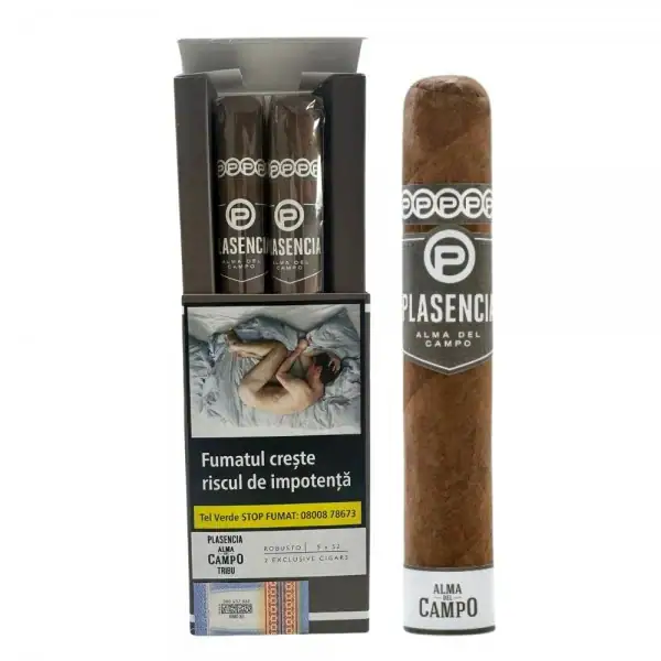 Trabucuri Plasencia Alma del Campo Tribu Robusto (2) - trabuc premium Alma del Fuego
