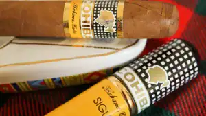 Trabucuri cubaneze originale - banderola Cohiba Siglo I Tubos