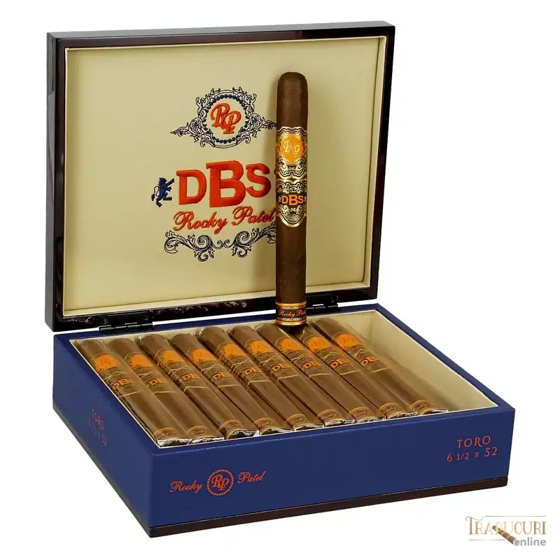 Trabucuri Rocky Patel DBS Toro - Cutie 20 - imagine 1 cu logo Trabucuri Online
