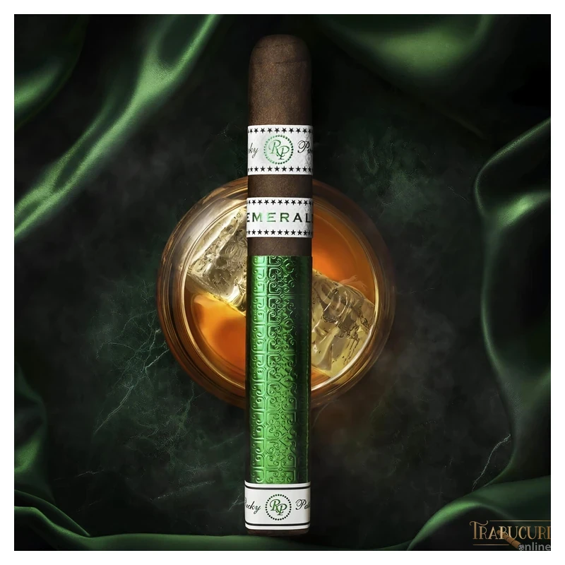 Trabuc Rocky Patel Emerald Robusto la bucată - imagine 5 cu logo Trabucuri Online