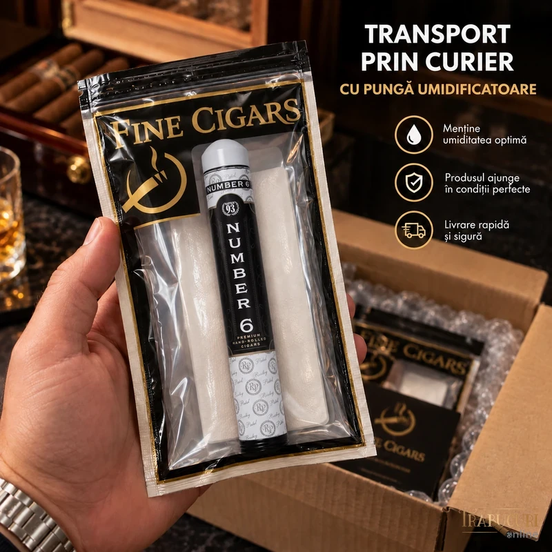 Rocky Patel Number 6 Toro Tubo în pungă pentru transport