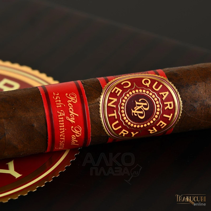 Rocky Patel Quarter Century Toro Tubo - detaliu trabuc