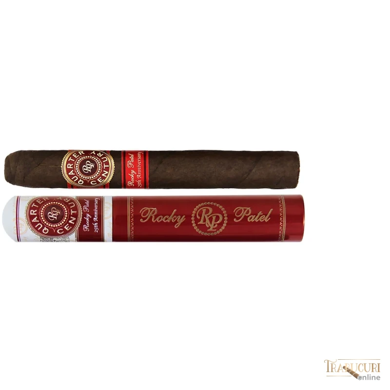 Trabuc Rocky Patel Quarter Century Toro Tubo la bucată - trabuc și tub