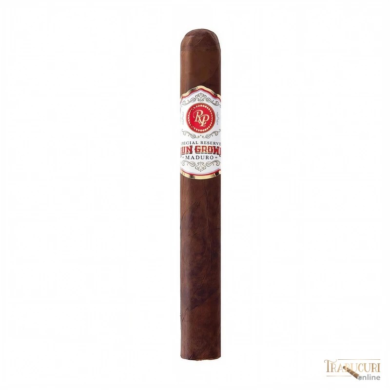 Trabuc Rocky Patel Sun Grown Maduro Toro la bucată - trabuc individual pe fundal alb
