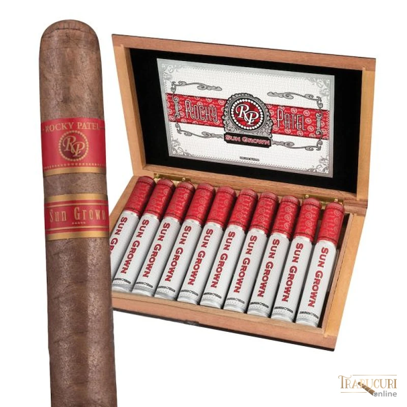 Cutie de trabucuri Rocky Patel Sun Grown Toro Tubo