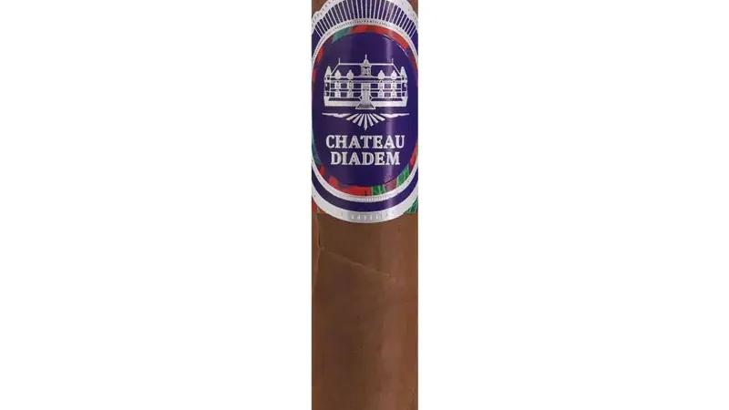 Trabuc Chateau Diadem Conviction Gordo la bucată - trabuc Gordo individual pe fundal alb