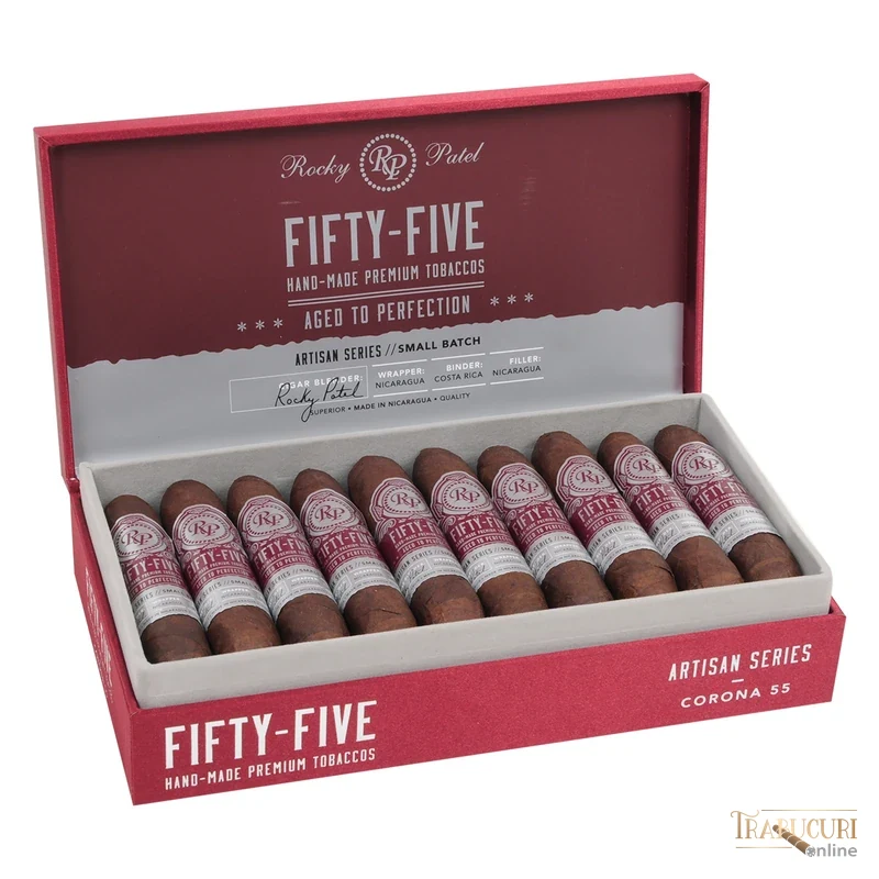 Trabuc Rocky Patel Fifty-Five Corona 4x55 - cutie premium