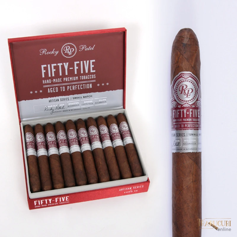 Trabuc Rocky Patel Fifty-Five Toro 6½ x 55 - cutie și trabuc