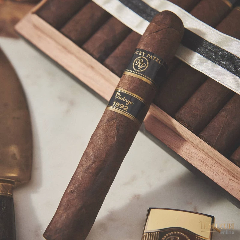 Degustare Rocky Patel Vintage 1992 Toro cu băuturi premium